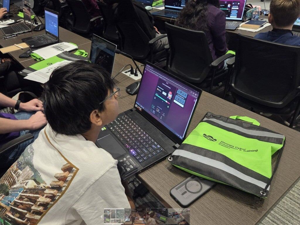 Future cyber warriors in training