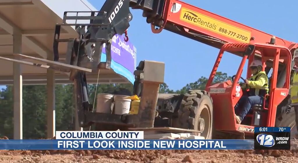 Columbia County’s first hospital nears completion with emergency care focus