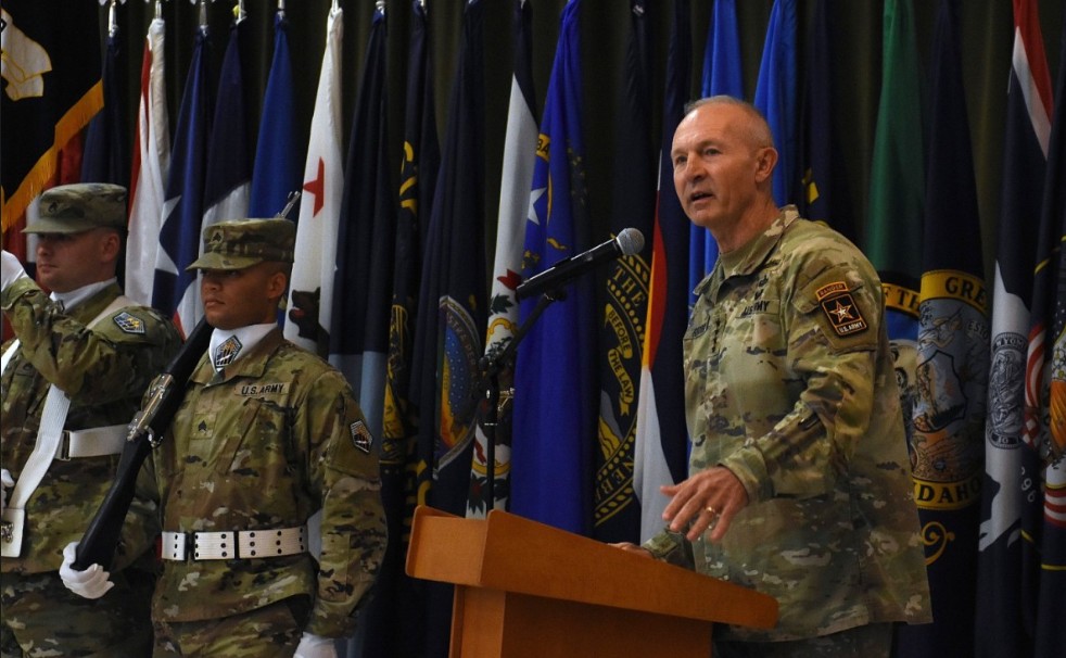 Chief of Staff of the Army promotes new commander as Barrett retires