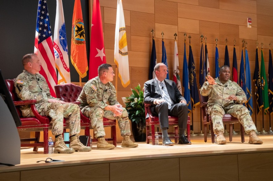 CECOM hosts fireside chat for the last town hall of the year