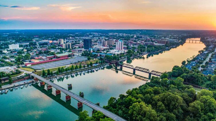 augusta skyline